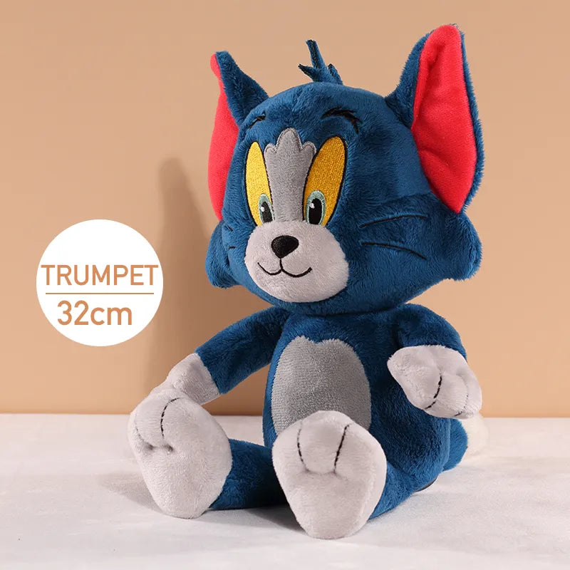 Tom and Jerry Snuggle Buddies: Adorable Plush Toy for Sweet Dreams and Cuddles!