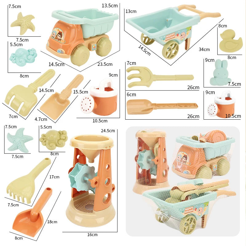 SunnyPlay: Beach Adventure Bucket Set