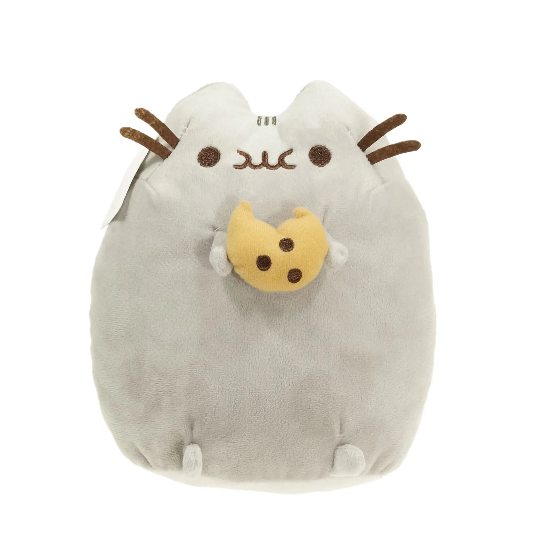 Chubby Cat Cutie: Plush Kitten Pillow and Cuddly Rainbow Toy