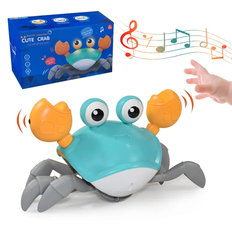 Crawl & Play™: Oceanic Adventures with Crawling Crab Baby Toys!