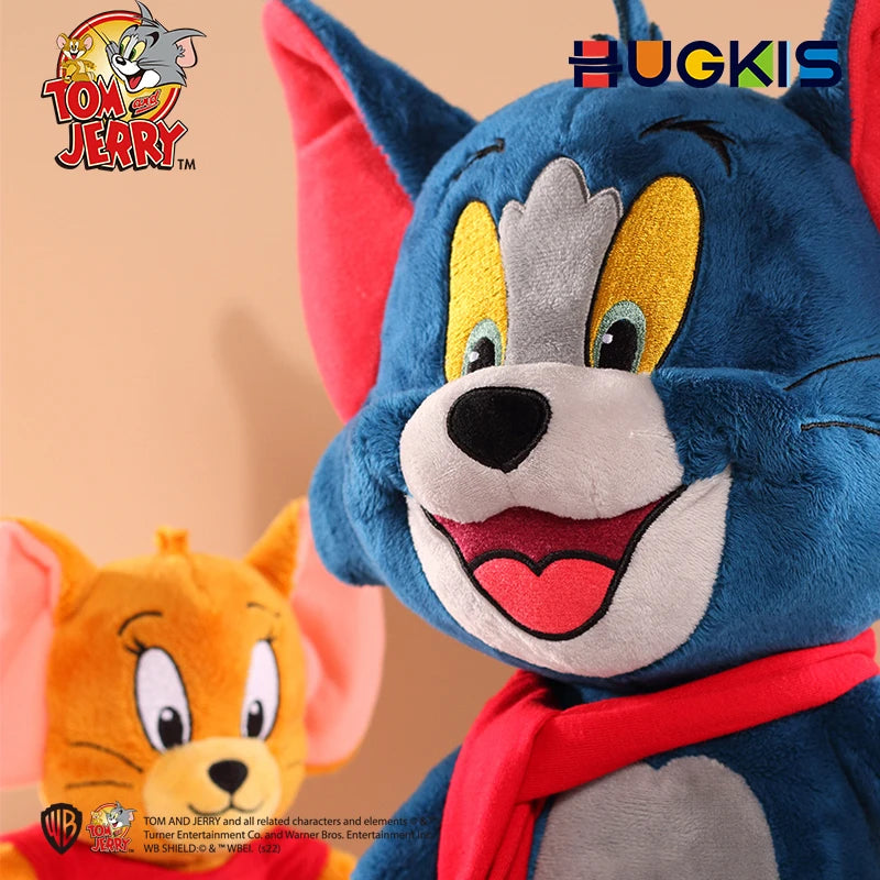 Tom and Jerry Snuggle Buddies: Adorable Plush Toy for Sweet Dreams and Cuddles!