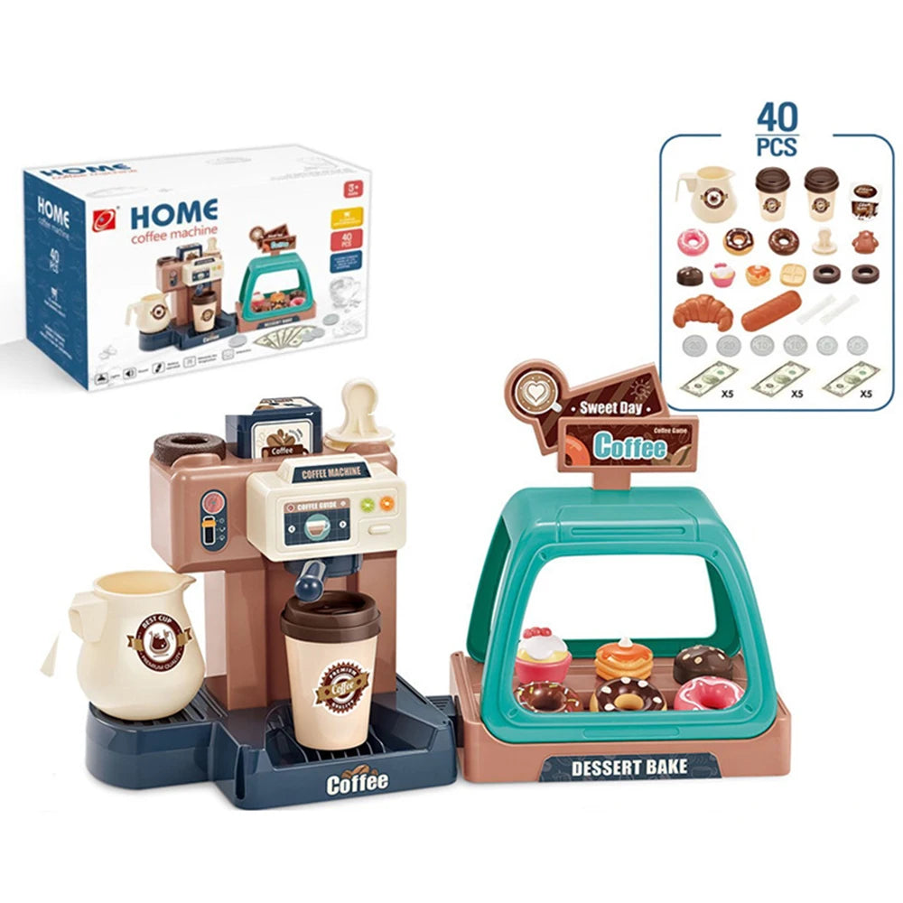 Kids Coffee Machine Toy Set