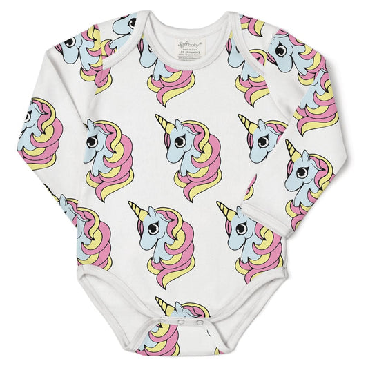 The Unicorn of Powdermint Path - Long Sleeves Onesie - 100% Organic