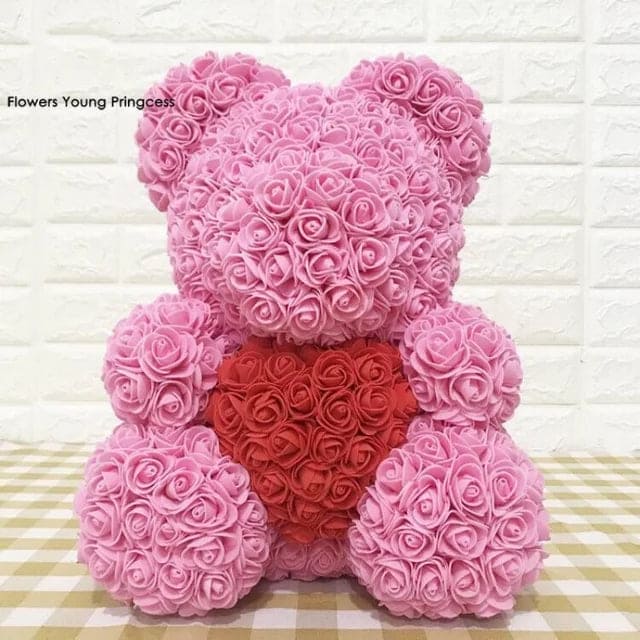 Rose Teddy Bear