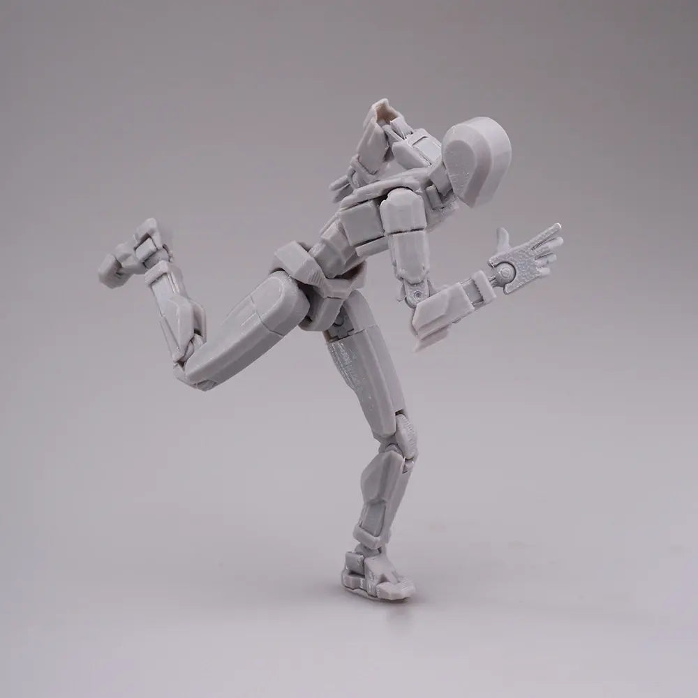 Multi-Jointed Shapeshift Robot Action Figure Toy Set