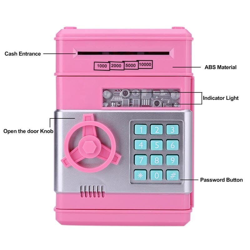 MiniMoolah Electronic ATM Piggy Bank