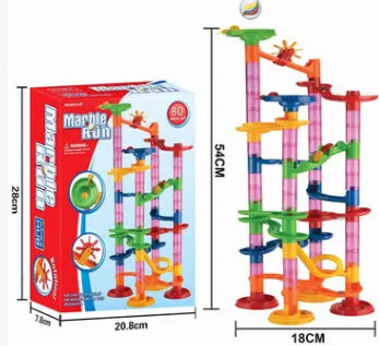 3D Maze Puzzle Track Building Blocks Toy for Kids