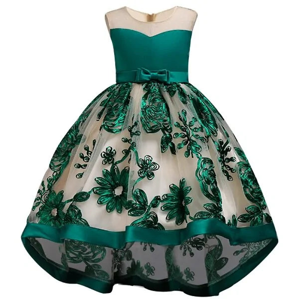 Children's Elegant Princess Party Dress