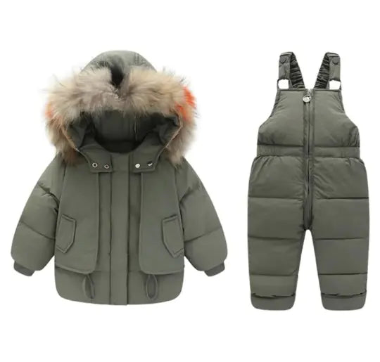 Winter Baby Jacket Suit