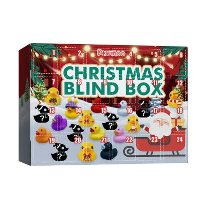 Dowmoo Christmas Rubber Duck Advent Calendar Toy