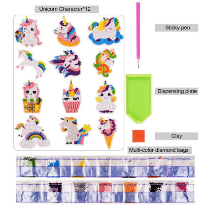 SparkleDreams: Unicorn 5D Diamond Painting Kit for Kids