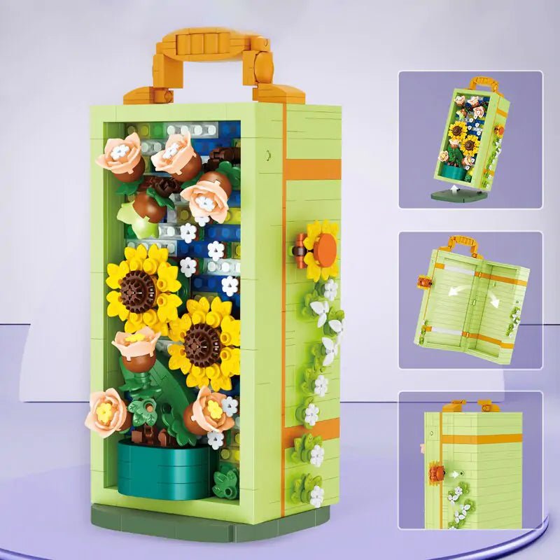 3D Flower Bricks Toy