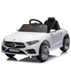 12V Kids Ride On Car w/ Parents Remote Control,Licensed Mercedes-Benz CLS 350 for Kids,Four Wheel Suspension,Power Display,Music,Volume Control,LED Lights,MP3,USB/SD for Kids 37-95 months.