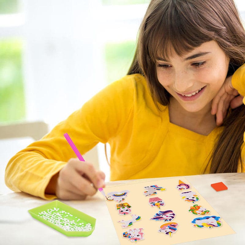 SparkleDreams: Unicorn 5D Diamond Painting Kit for Kids