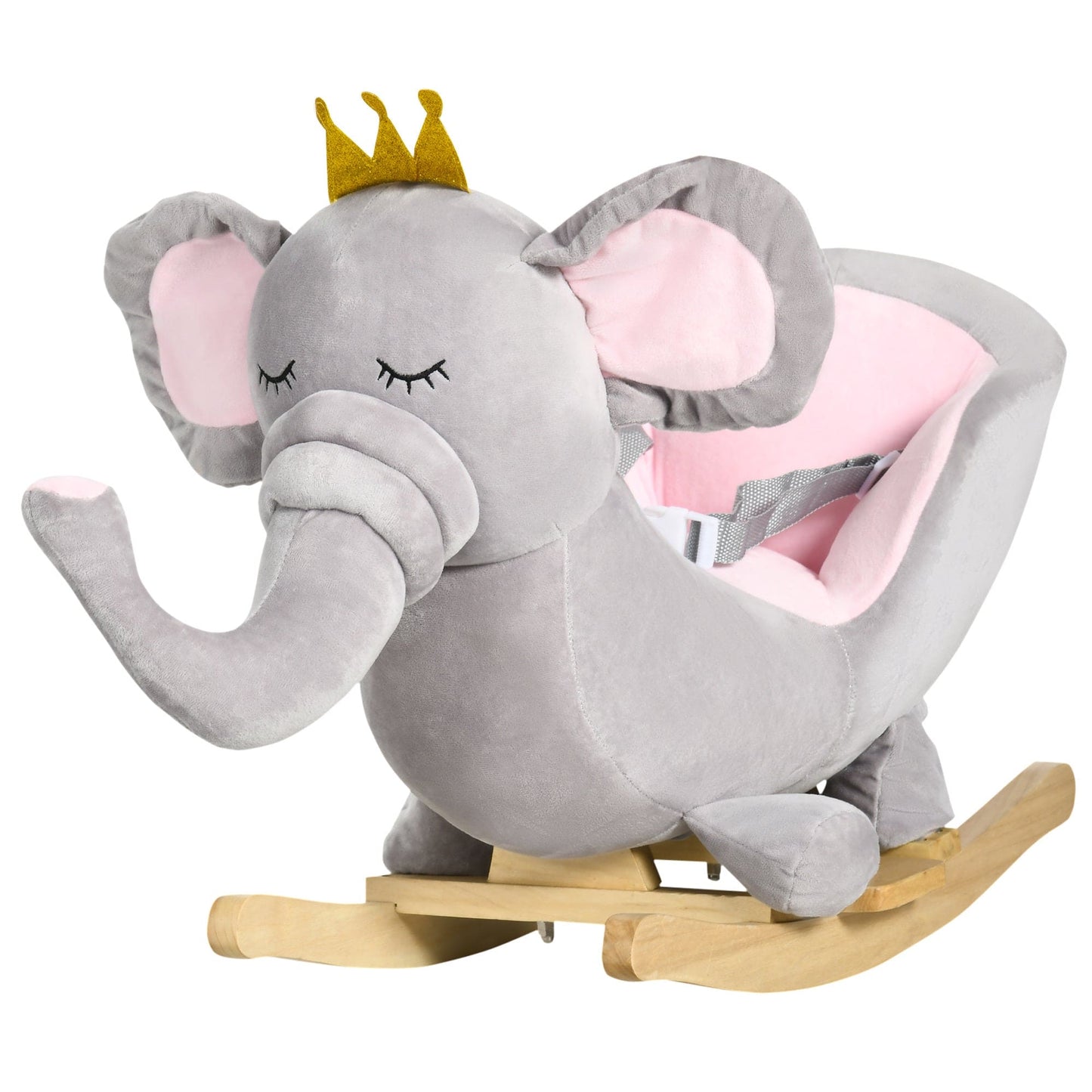 Elephant Sway & Play Rocker – Safe & Fun Toddler Rocking Chair with Sounds