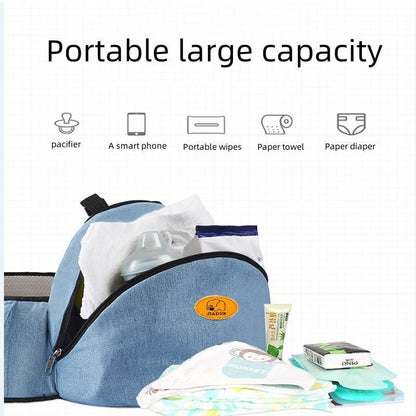 Baby Hip Seat Carrier Baby Waist Stool For Child Infant Toddler With Adjustable Strap Buckle Pocket Soft Inner Huge Storage Ergonomic Baby Carrier Infant Kid Baby Hipseat Sling