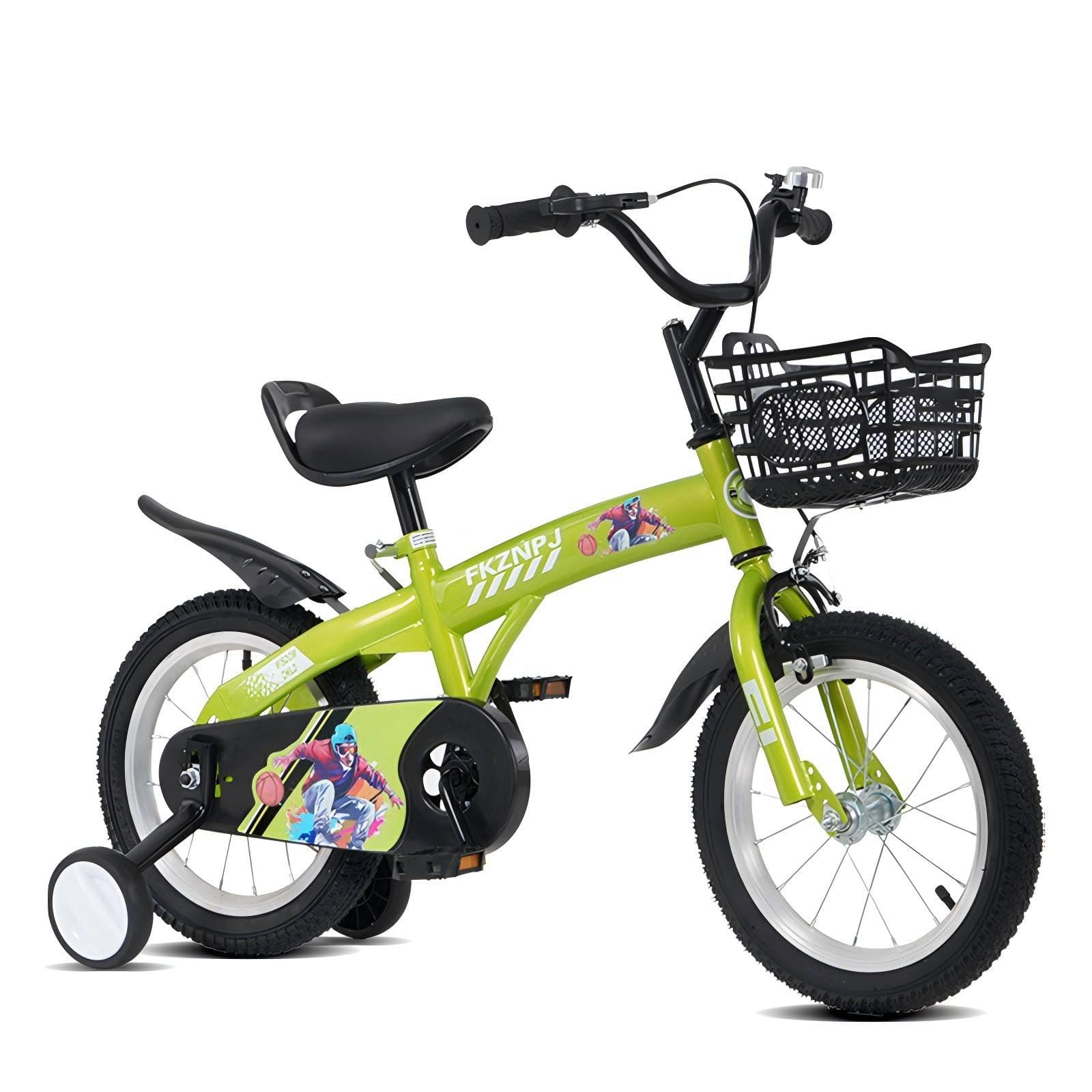 Adventure Rider 16" Kids Bike – Adjustable Saddle, Training Wheels, Ages 4-8