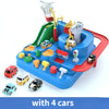 CityQuest Adventure Race Track: Magnetic Rescue Car Playset for Kids