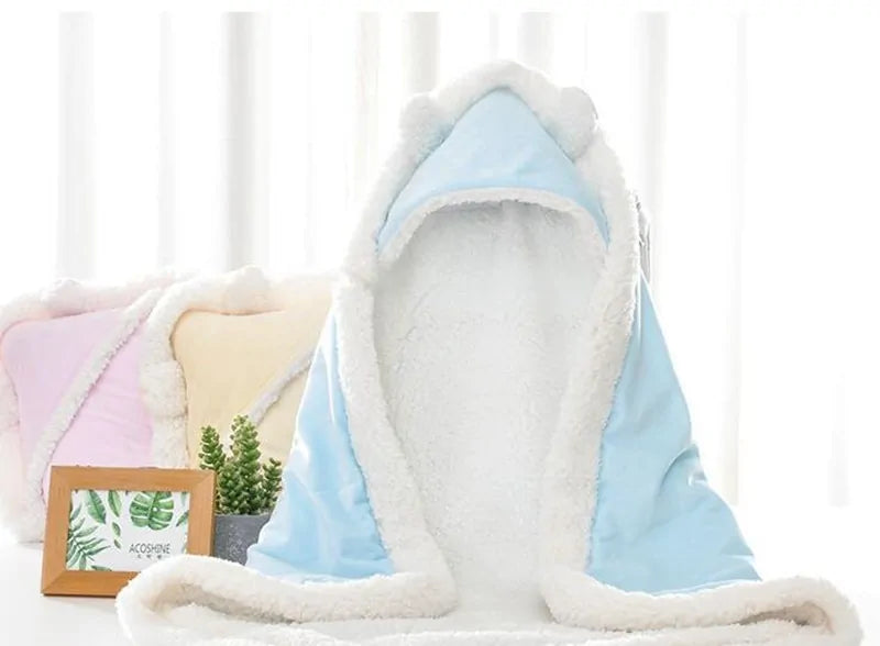 CozyCloud™: Double-Layer Fleece Blanket