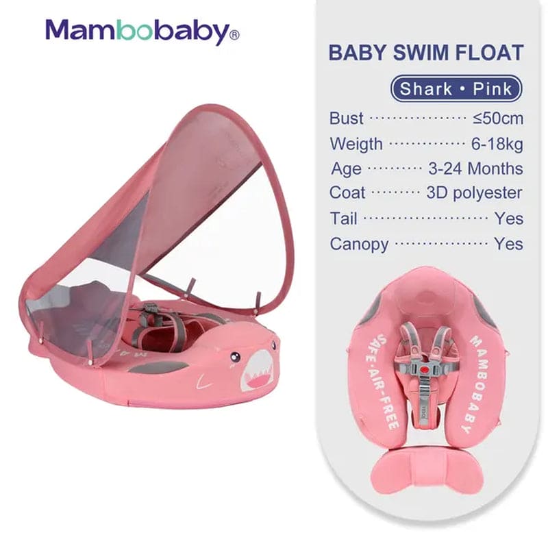 Float VIP 1 Dropshipping Non-Inflatable Baby Float with Canopy Waist Swimming Chest Floater Spa Buoy Trainer Supplier