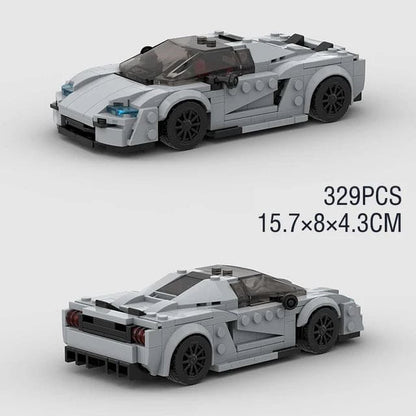 MOC 911 MK4 Supra Speed Champions Racing Car