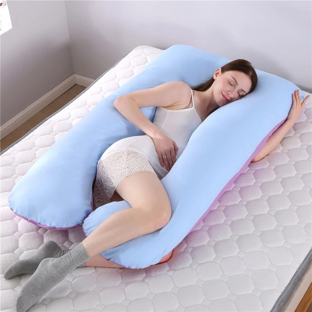 Pregnant Women Sleeping Support Pillow Cotton