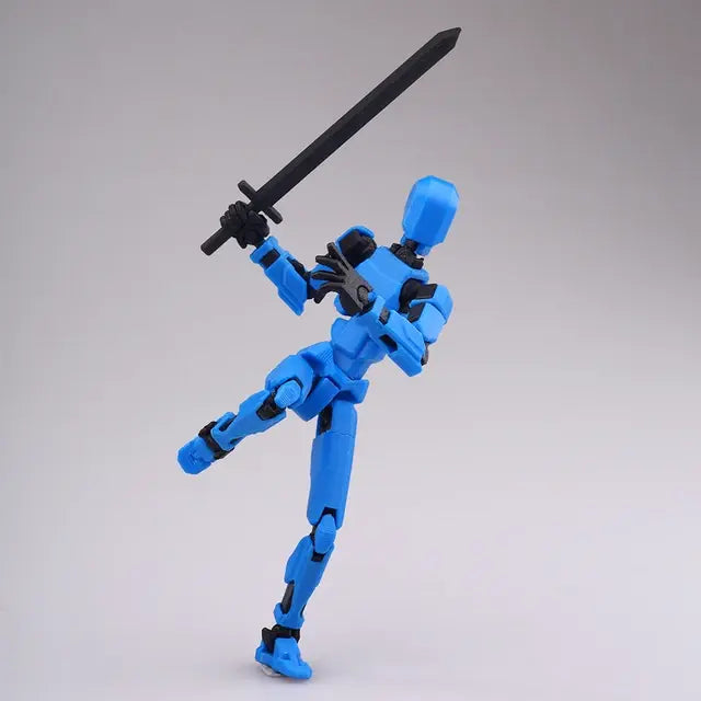 Multi-Jointed Shapeshift Robot Action Figure Toy Set