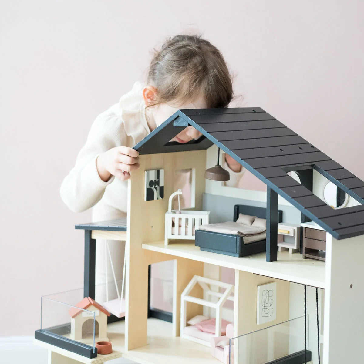 Tiny Land® Modern Family Dollhouse