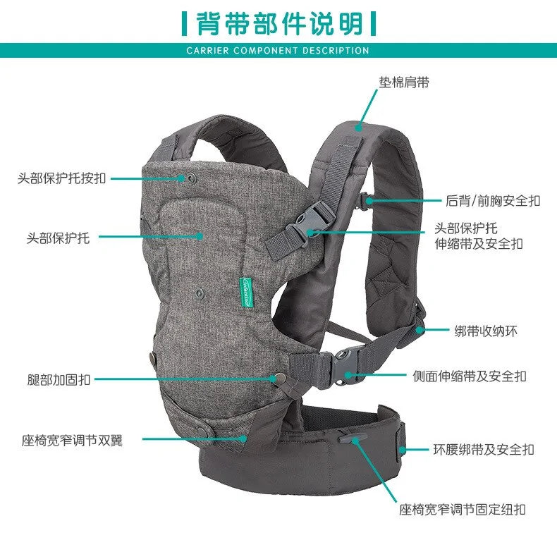 SnuggleNest™ Ergonomic Hipseat Carrier