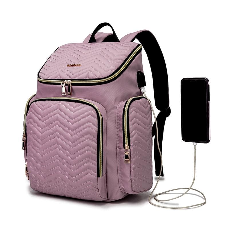 Ultimate Diaper Backpack: Stylish & Functional Baby Bag for Parents on the Go!