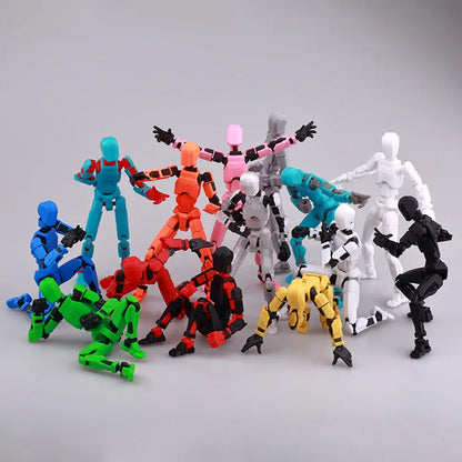 Multi-Jointed Shapeshift Robot Action Figure Toy Set