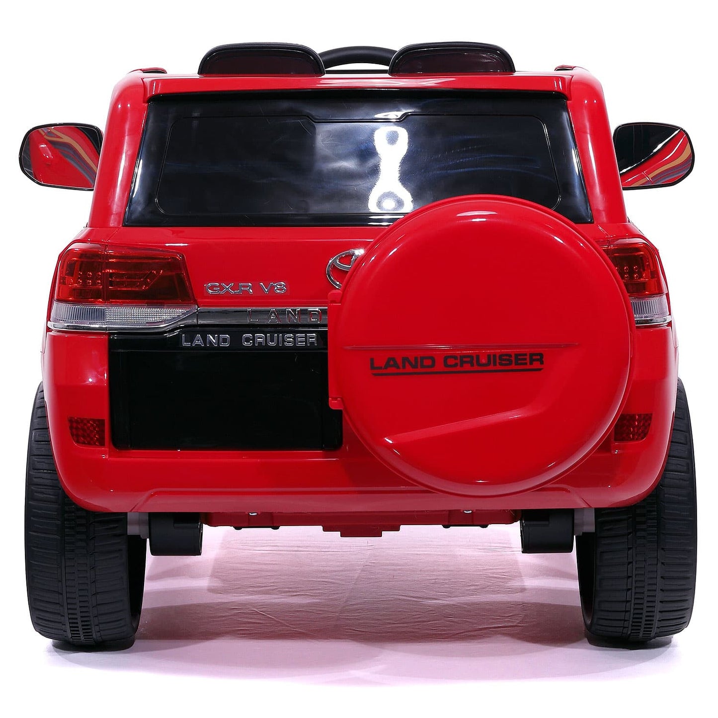 Toyota Land Cruiser 12V Kids Ride-On Car with R/C Parental Remote | Red