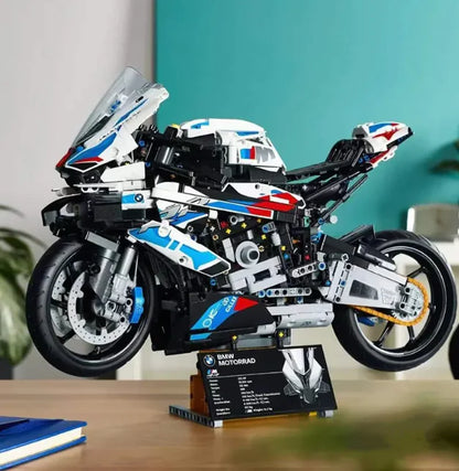 Motorcycle Model Building Block Toy