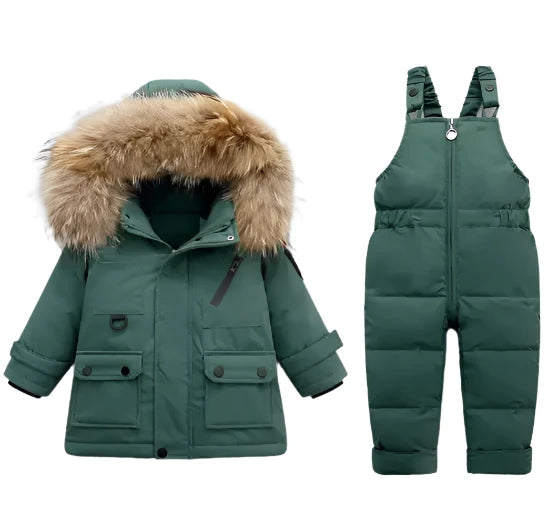 Winter Baby Jacket Suit