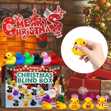 Dowmoo Christmas Rubber Duck Advent Calendar Toy