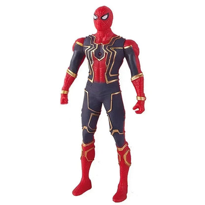 Marvel Glow Heroes: 17cm Spiderman, Hulk, Iron Man Action Figures - Kids' Toys & Collectibles