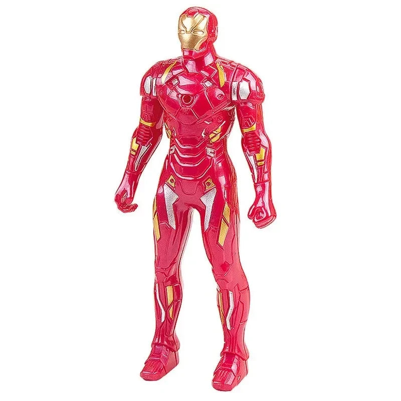 Marvel Glow Heroes: 17cm Spiderman, Hulk, Iron Man Action Figures - Kids' Toys & Collectibles