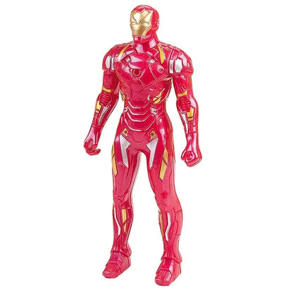 Marvel Glow Heroes: 17cm Spiderman, Hulk, Iron Man Action Figures - Kids' Toys & Collectibles