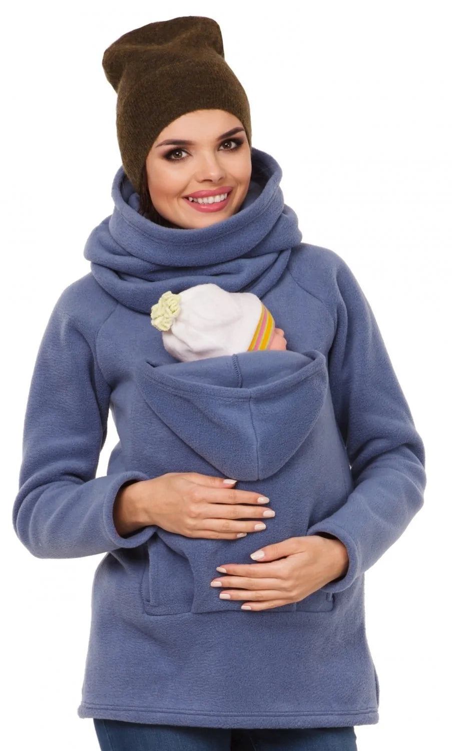 CuddleUp™ Kangaroo Carrier Sling Bag Coat