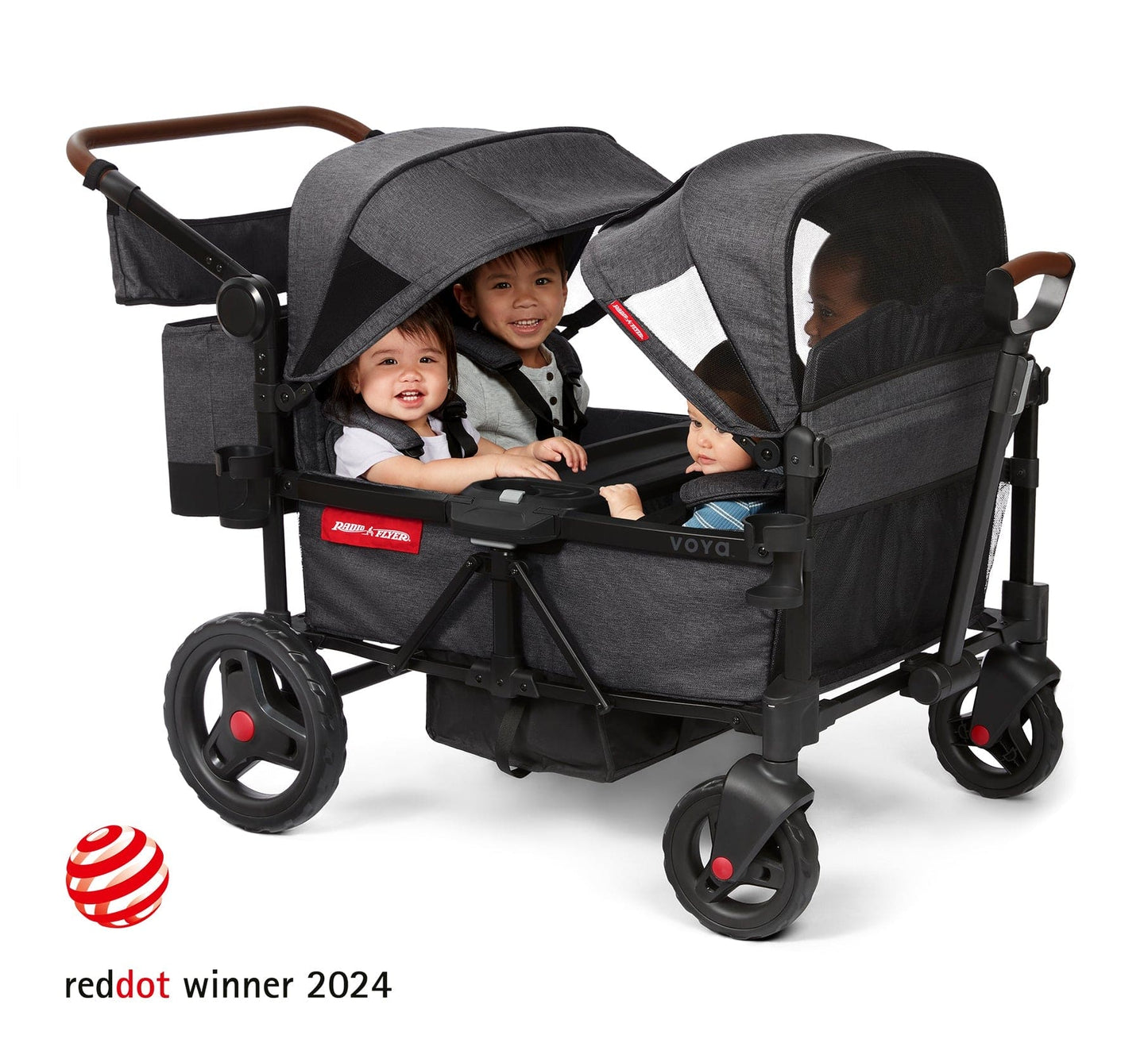 Radio Flyer Voya Quad Stroller Wagon