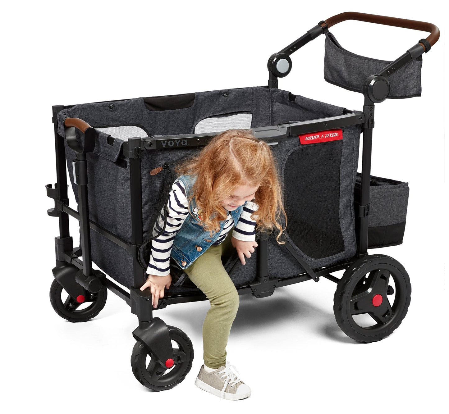 Radio Flyer Voya XT Quad Stroller Wagon