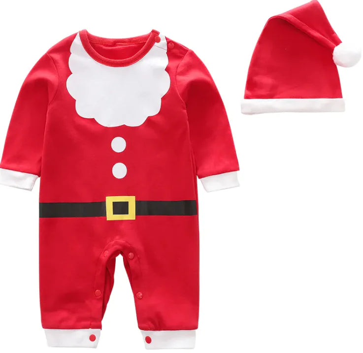 Cozy Baby Christmas Jumpsuits