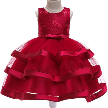 Children's Elegant Princess Party Dress