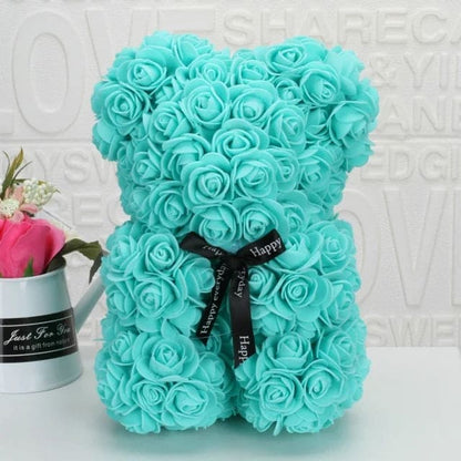 Christmas Gift Rose Plush Toy Bear