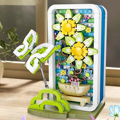 3D Flower Bricks Toy