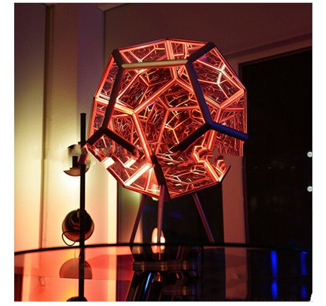 Infinity Glow: Creative Dodecahedron Galaxy Projector Night Light