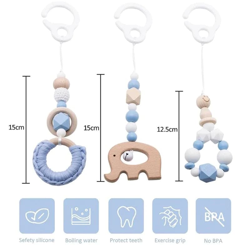 1Set Play Gym Frame Baby Activity Wooden Fitness Frames Play Gym Mobile Baby Room Decoration Newborn Baby Accessories Rattle Toy