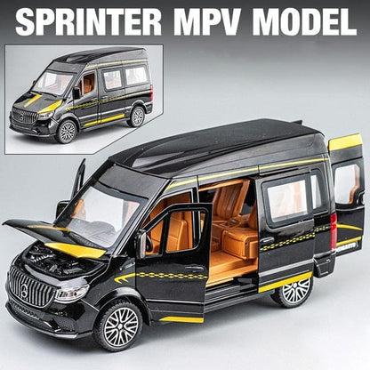 1:24 Scale Alloy Benz Sprinter MPV Van Toy Car: Miniature Precision and Style! - The Little Big Store