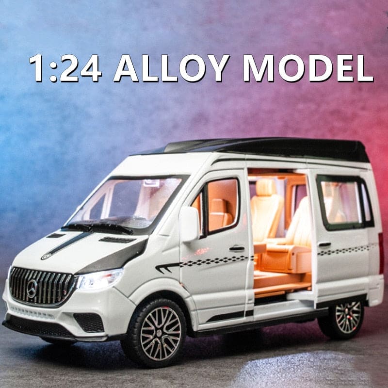 1:24 Scale Alloy Benz Sprinter MPV Van Toy Car: Miniature Precision and Style! - The Little Big Store