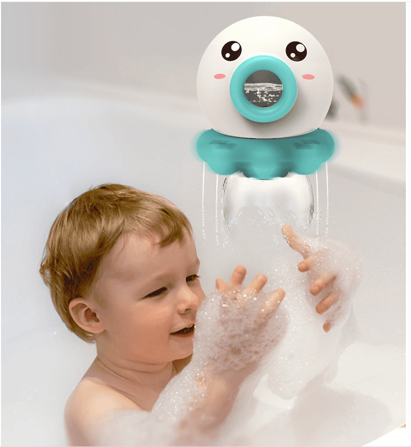 Oceanic Fun: Octopus Fountain Bath Toy & Sprinkler - Summer Water Fun for Kids!